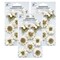 Pack of 3 - Little Birdie Arcadia Paper Flowers 8/Pkg-Amor Mio